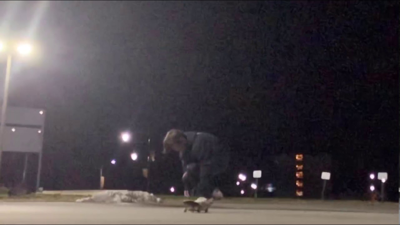 Switch front shuv late varial heel and hardflip late back foot heel flip