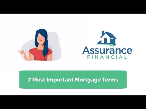 Most Important Mortgage Terms to Know | Assurance Financial