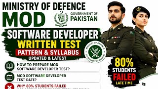 MOD Software Developer Written Test Pattern & Syllabus | Latest Test Date Complete Preparation Guide screenshot 2