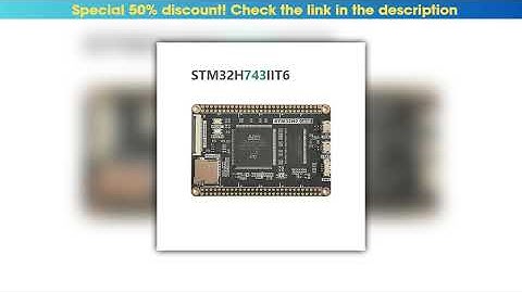 Hands-on STM32H743IIT6 Core Development Board••••••••••••••••••••••••••••••••••••••••••••••••••••••