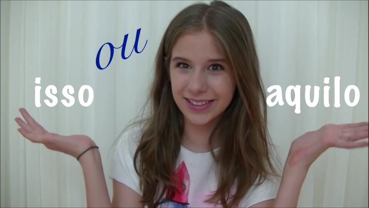 O que eu prefiro?? Isso, ou aquilo?? YouTube