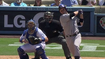 Cuddyer clobbers a two-run homer to right