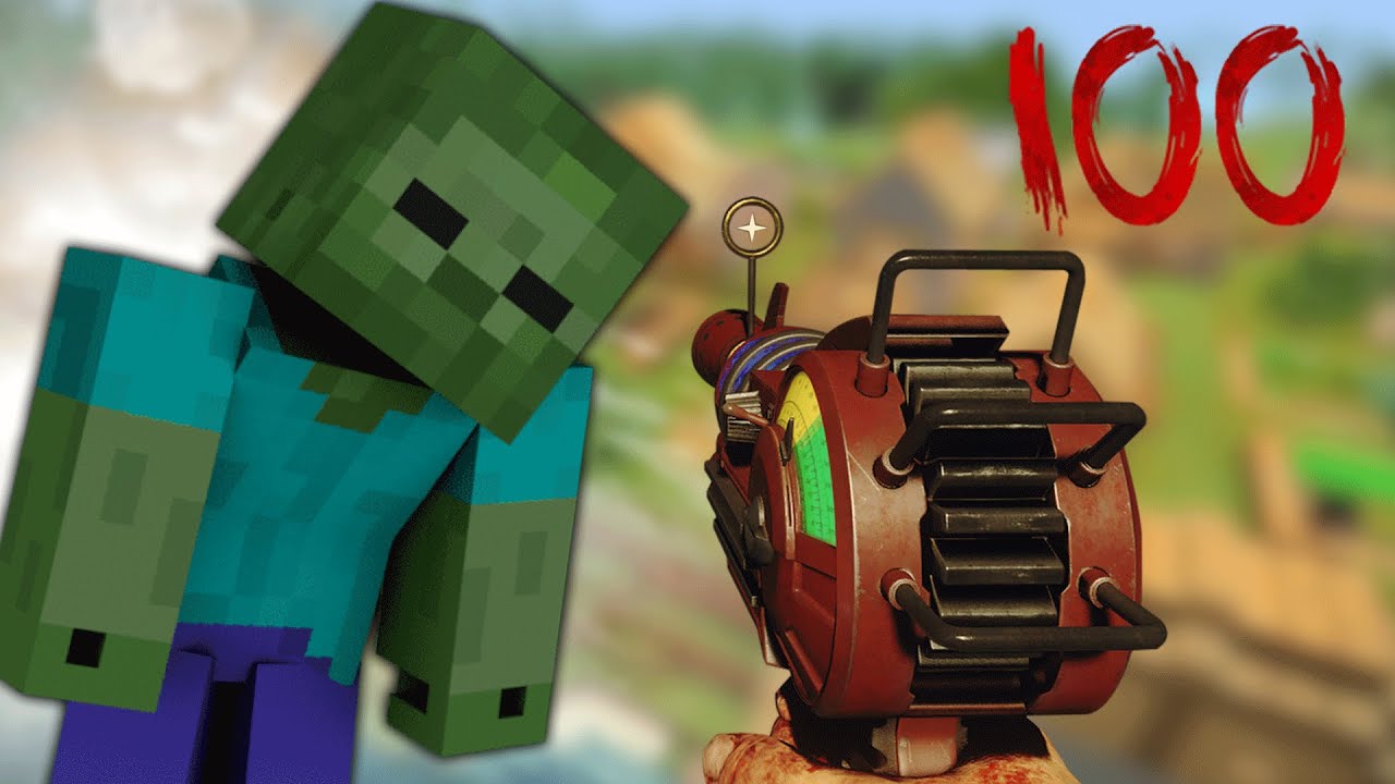 THE GREATEST MINECRAFT ZOMBIES MAP EVER!!