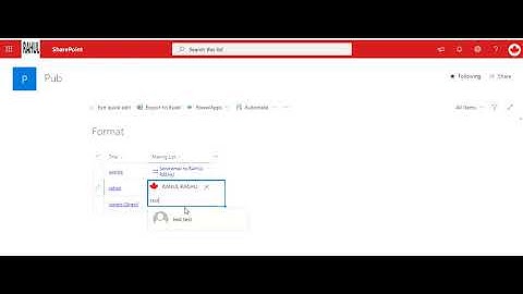 How to Send Emails Using SharePoint List Columns Using Column Formatting by JSON