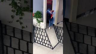 Mind-blowing Art on Floor #shorts #ashortaday #drawing