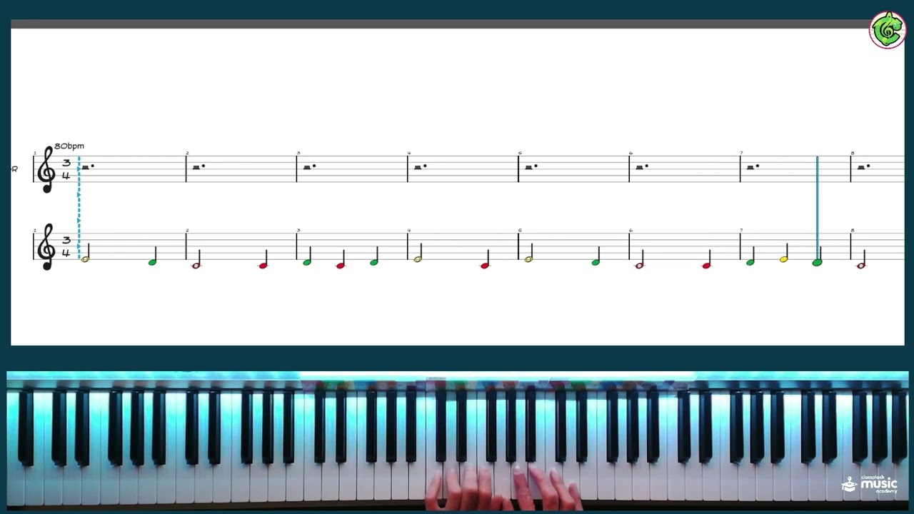Easy Piano Tutorial for Kids by Kids: Learn 'Fais Dodo' with Nicholas Pecorari
