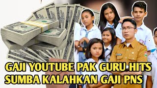 PENGHASILAN YOUTUBE PAK GURU HITS SUMBA || FILM PENDEK NTT