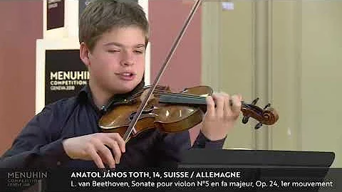 Anatol Janos Toth performs Beethoven's Sonata No. ...