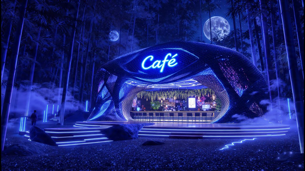 Late Night Coding Music | Calm Cafe - YouTube