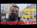 Christmas Day Deserted London - Walking from Marble Arch to Trafalgar Square - Piccadilly Circus
