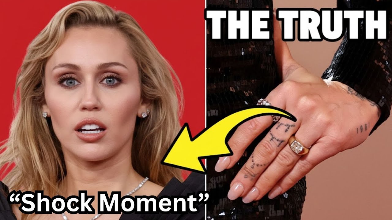 «Майли Сайрус показала свое кольцо — но фанаты заметили ЭТО»
