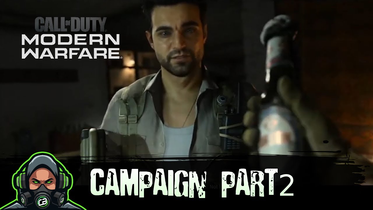 CALL OF DUTY MODERN WARFARE - CAMPAIGN - WALKTHROUGH, PLAYTHROUGH - PART 2 (cod mw)