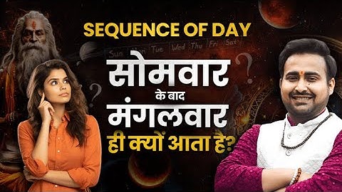 Astrological kaalchakra: Weekdays Ke Sequence Ka Vedic Rahasya | Hora & Grahon Ka Raaz | Arun Pandit