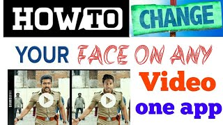 HOW TO CHANGE YOUR FACE / ANY VIDEO ONE APPLICATION COMING PLAY STORE screenshot 5