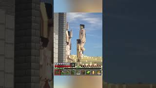 ESCAPAMOS RAPIDAMENTE DE UN MUNDO DE TITANES EN MINECRAFT