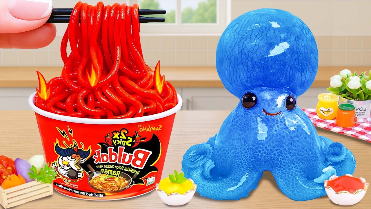 Top Dish 🍜🐔 Mi Ayam Crispy Pedas dengan Saus Gurih yang Bikin Nagih🔥Tiny Tasty Kitchen