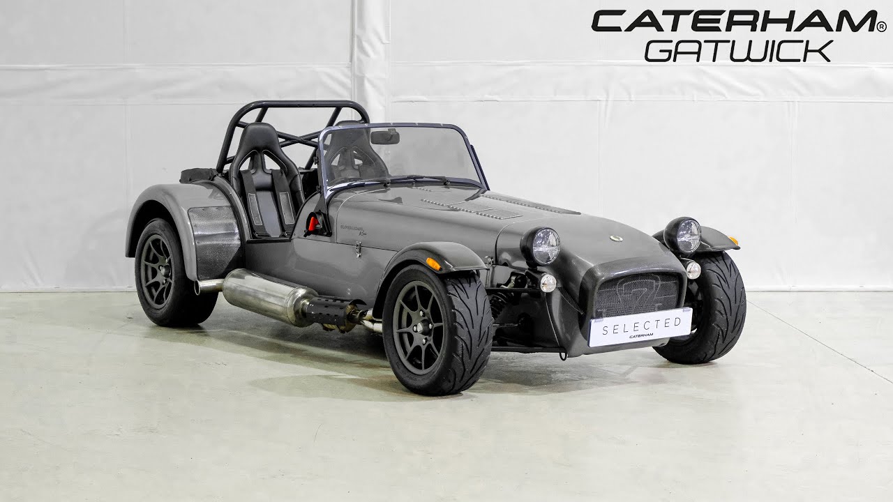 Caterham Gatwick Stock 2007 Titanium Grey Superlight R400 YouTube