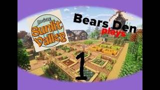 [BearsDen] Society: Sunlit Valley Ep 1 - Starting out and finding a place to live