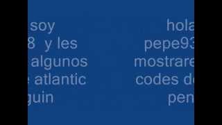 codes de atlantic penguin