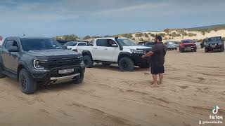 Raptor vs 4.0 V6 supercharged hilux