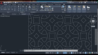 Autocad 2021 - Circular Pattern