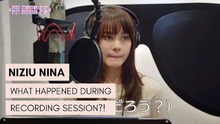 ニジユー 니쥬 Niziu Nina Recording Session - What Happened? English Subs