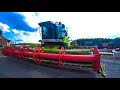 CLAAS MEGA-360. Ремонт и подготовка комбайнов к уборочной.