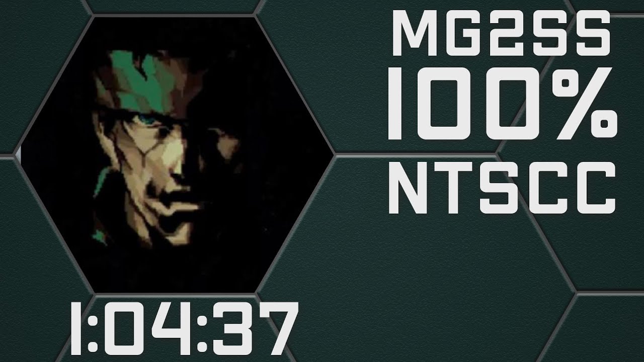 Metal Gear 2: Solid Snake - 100% in 1:04:37 on PS2 NTSC