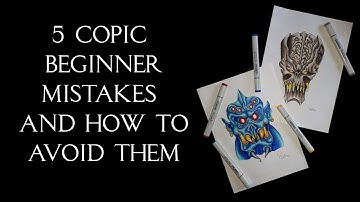 Top 5 copic marker beginner mistakes and how to avoid them