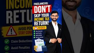 Is ITR Filing Mandatory for Every Freelancer?