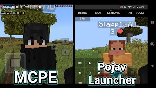 Playing PojavLauncher and MCPE at The Same Time! - Minecraft screenshot 3
