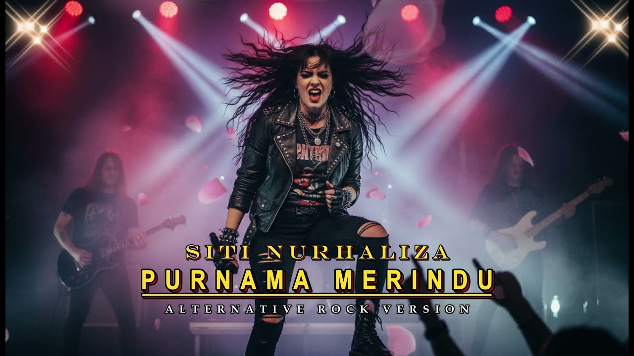 PURNAMA MERINDU -  SITI NURHALIZAH || COVER ALTERNATIVE ROCK VERSION By Maya Pro