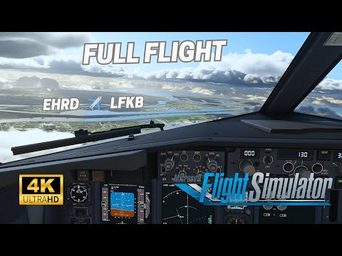 Flight Simulator 2023 | REALISTIC Graphics | Full Flight to Bastia Corsica🇫🇷 | PMDG BOEING 737-800 |