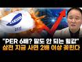 "PER 6배? 말도 안 되는 헐값…삼성전자, 지금 사면 통장에 2배 이상 꽂힌다" (윤석천 경제평론가)