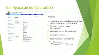 Sistema De Informação Laboratorial - Lis