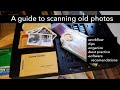 Guide to scanning old family photos; tips, best practices and more.