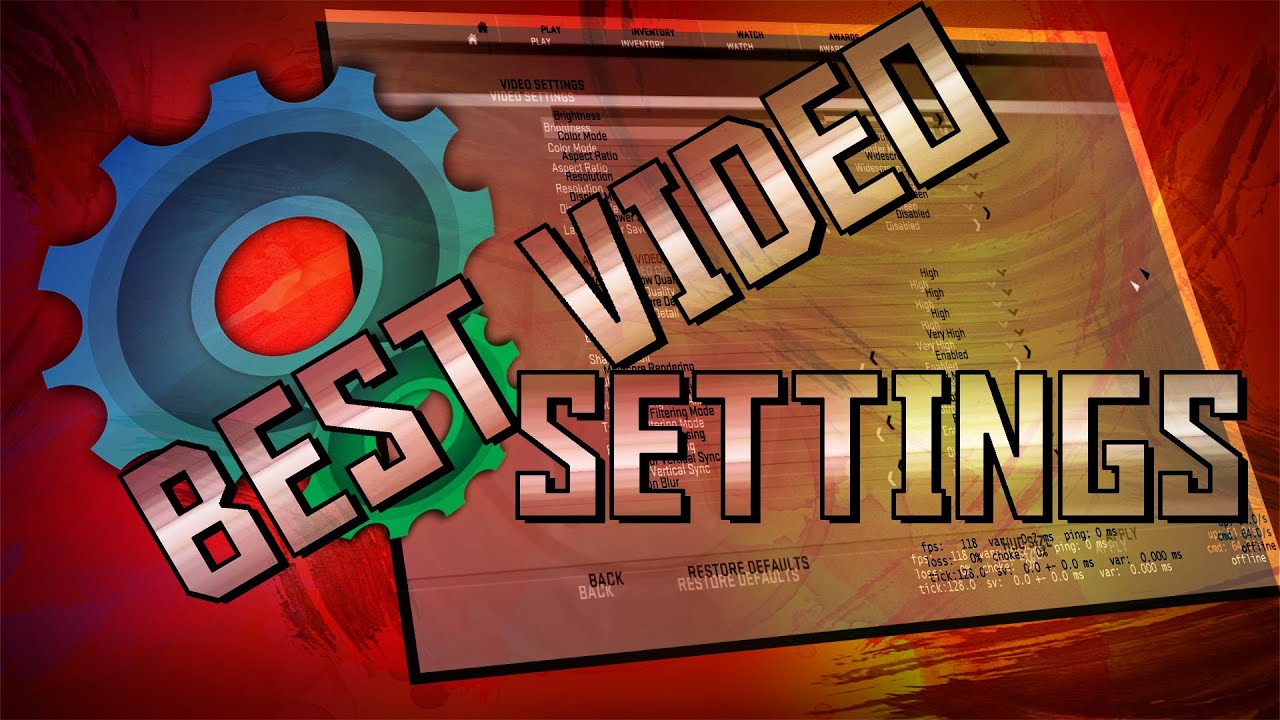 CS:GO - BEST CS:GO VIDEO SETINGS FOR MORE FPS AND BEST GRAPHICS! - YouTube