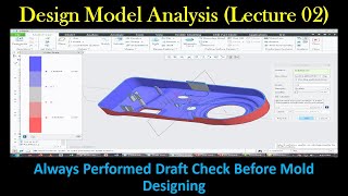 Creo Mold Design | Draft Check Analysis for Verification of Mold Operation|  |Lecture 02| Urdu/Hindi