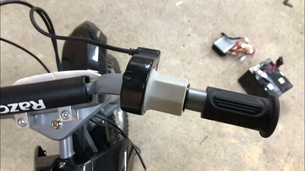 Razor Mx350 upgraded - YouTube