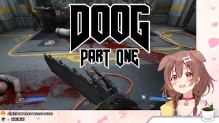 Inugami Korone: DOOM (2016) Moments Part 1/3 (Hololive) [ENG SUB]