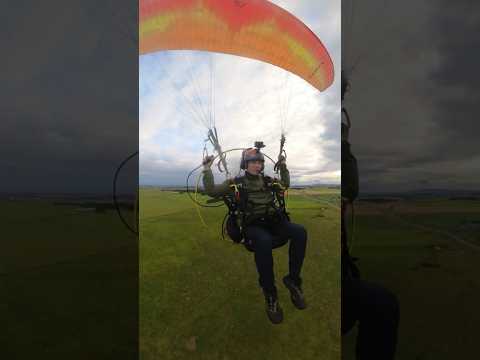 PARAMOTOING in Summer vs Winter #paramotor #flying#aviation