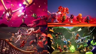 Lego Ninjago Dragons Rising Season 1 - 4 Intros (English)