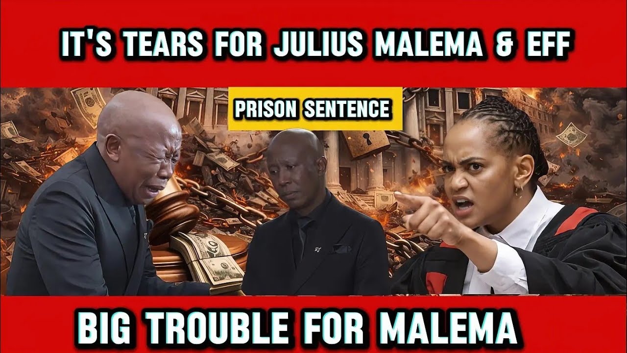 Eff Boss It's TEARS For Julius Malema- Big Trouble For The EFF BOSS - YouTube