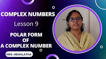 Polar form of a complex number | Class 12 maths @listenlearnexcel @AlexMaths @mythuvivek
