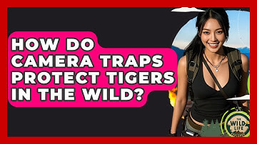 How Do Camera Traps Protect Tigers In The Wild? - The Wild Life Explorer