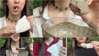 @ourcrunchylove chalk clay asmr edit