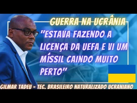 Técnico brasileiro obtém certificado da UEFA me meio à guerra entre Rússia e Ucrânia.