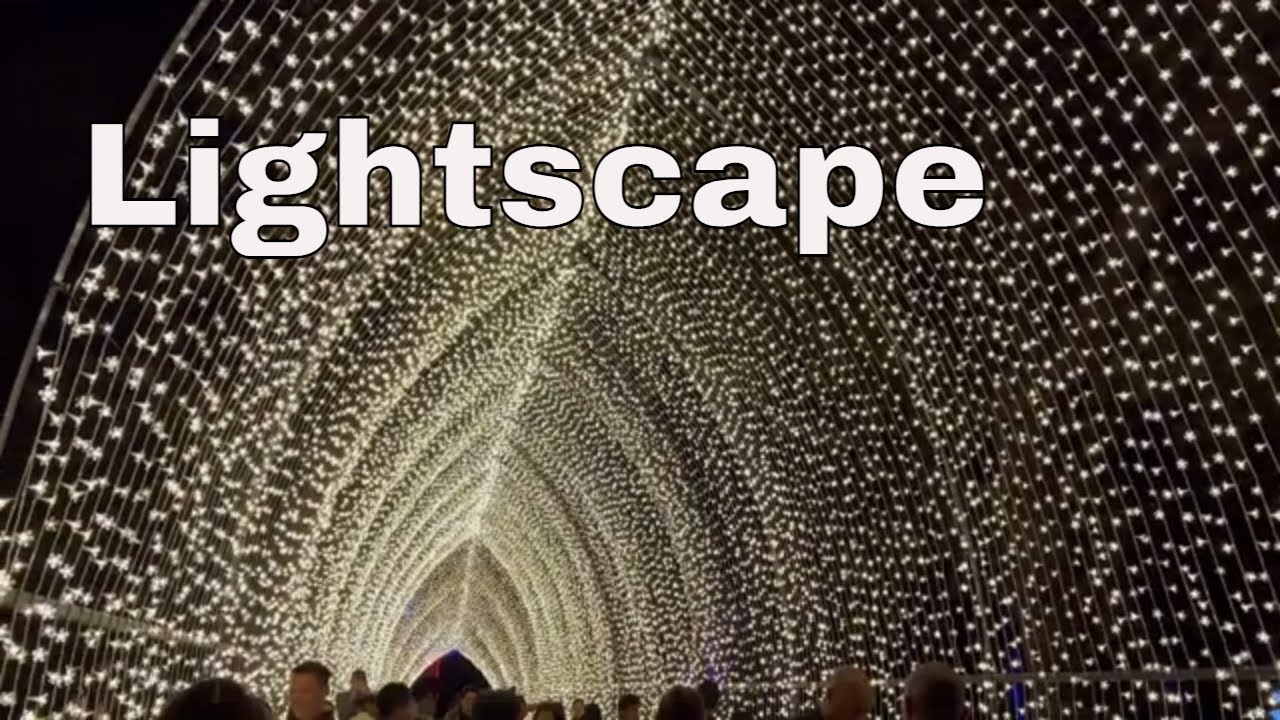 Lightscape at The Arboretum in Arcadia Los Angeles