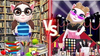 My talking Angela 2 || NERD VS POPULAR //