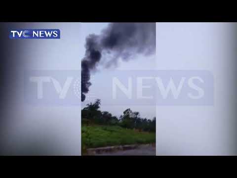 Watch: Gas Explodes Along Bodo-Bonny Road, Gokana Local Government Area, Rivers State